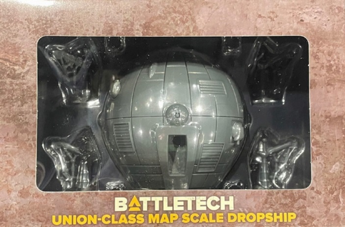 Battletech Union-class Map Scale DropShip